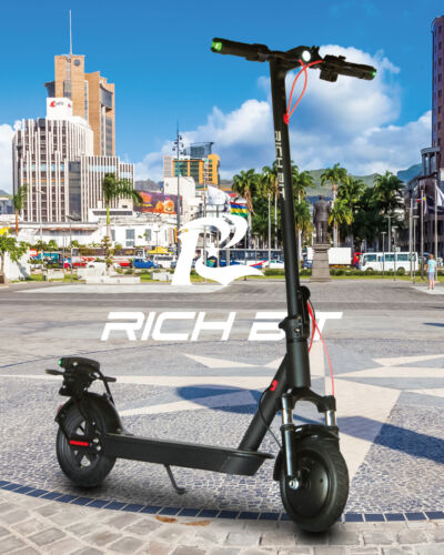 【特定小型原付モデル】電動キックボード RICHBIT ES1 Pro 公道/歩道走行可能 折り畳み コンパクト 軽量 8.5インチタイヤ キックスクーター