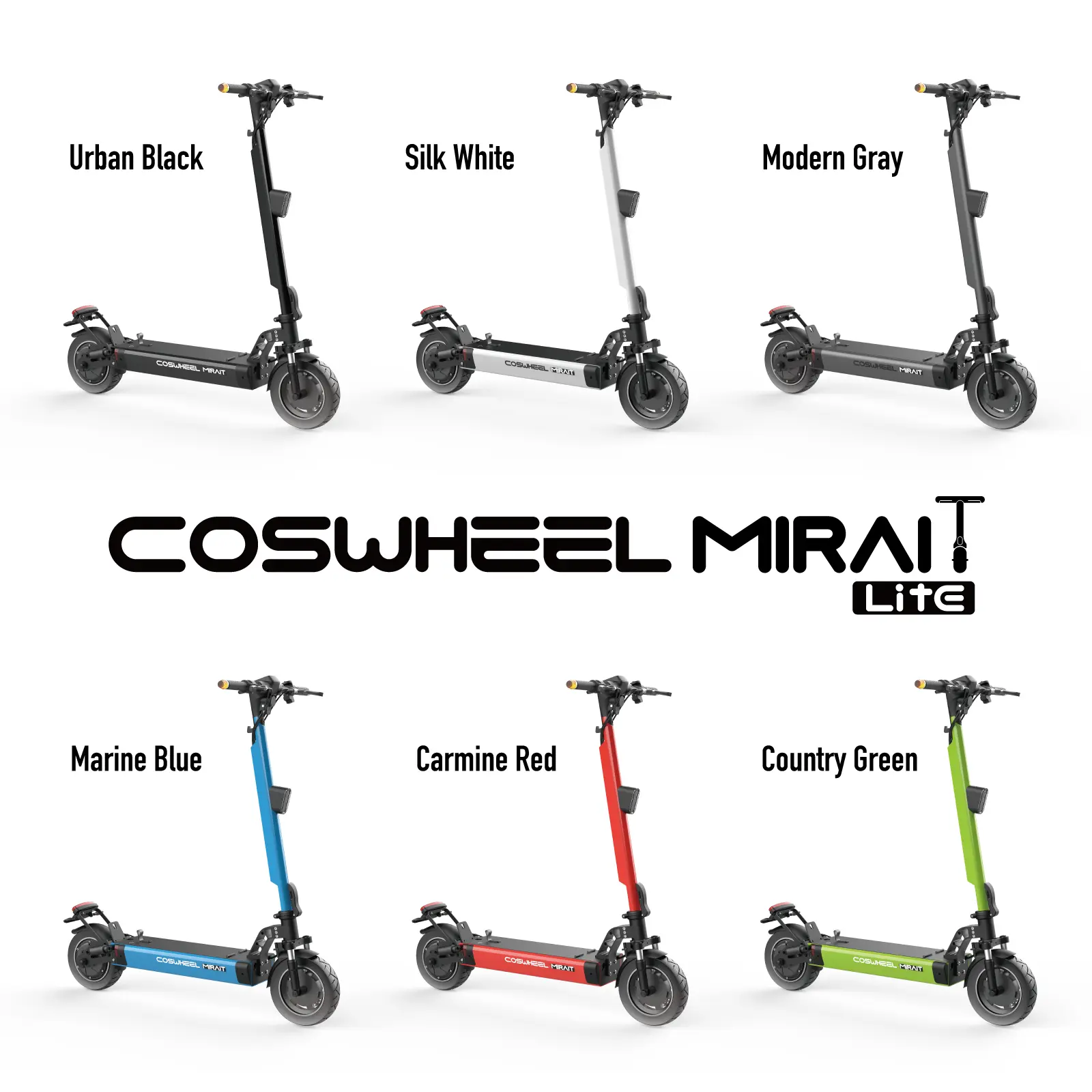 特定小型原付モデル】電動キックボード COSWHEEL MIRAI T Lite 公道 